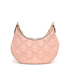 Gucci GG Matelasse Small Shoulder Bag Pink Leather Gold — view 2