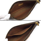 Louis Vuitton Shoulder Bag Multi Pochette Accessoires Khaki Monogram Leather — view 5