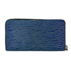 Louis Vuitton Wallet Epi Denim Zippy Blue Leather Cowhide — view 2