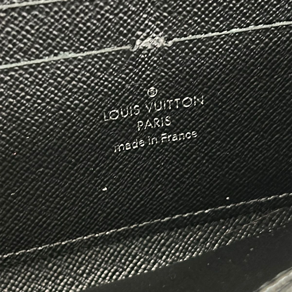 Louis Vuitton Wallet Epi Denim Zippy Blue Leather Cowhide — view 5