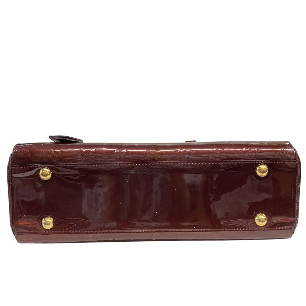 Louis Vuitton Amarante Avenue Handbag Patent — view 3