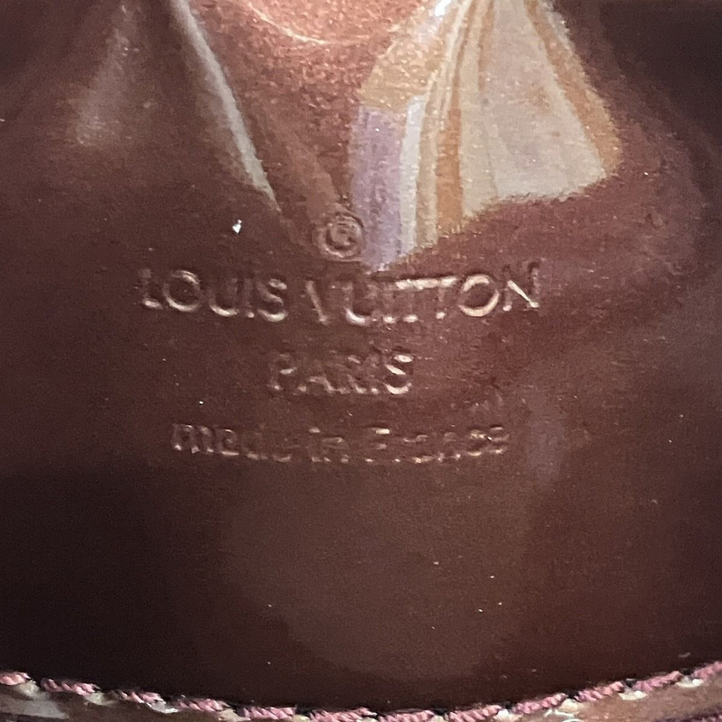 Louis Vuitton Amarante Avenue Handbag Patent — view 4
