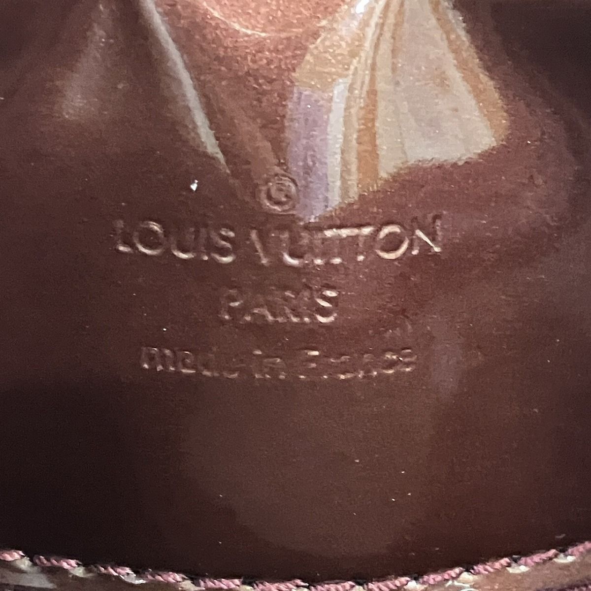 Louis Vuitton Amarante Avenue Handbag Patent — view 4