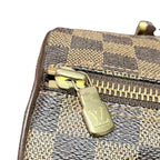 Louis Vuitton Papillon PM Damier Ebene Handbag Canvas — view 8