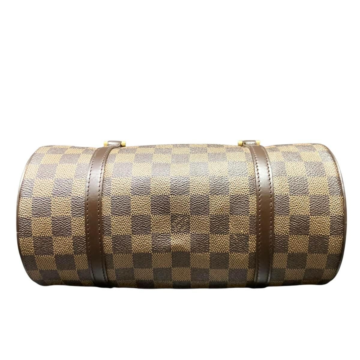 Louis Vuitton Papillon PM Damier Ebene Handbag Canvas — view 3