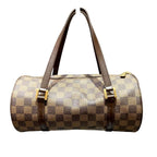 Louis Vuitton Papillon PM Damier Ebene Handbag Canvas — view 2