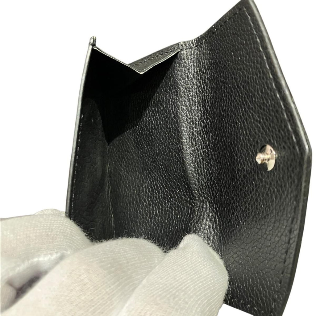 Louis Vuitton Portefeuille Lock Mini Taurillon Trifold Wallet Leather — view 6