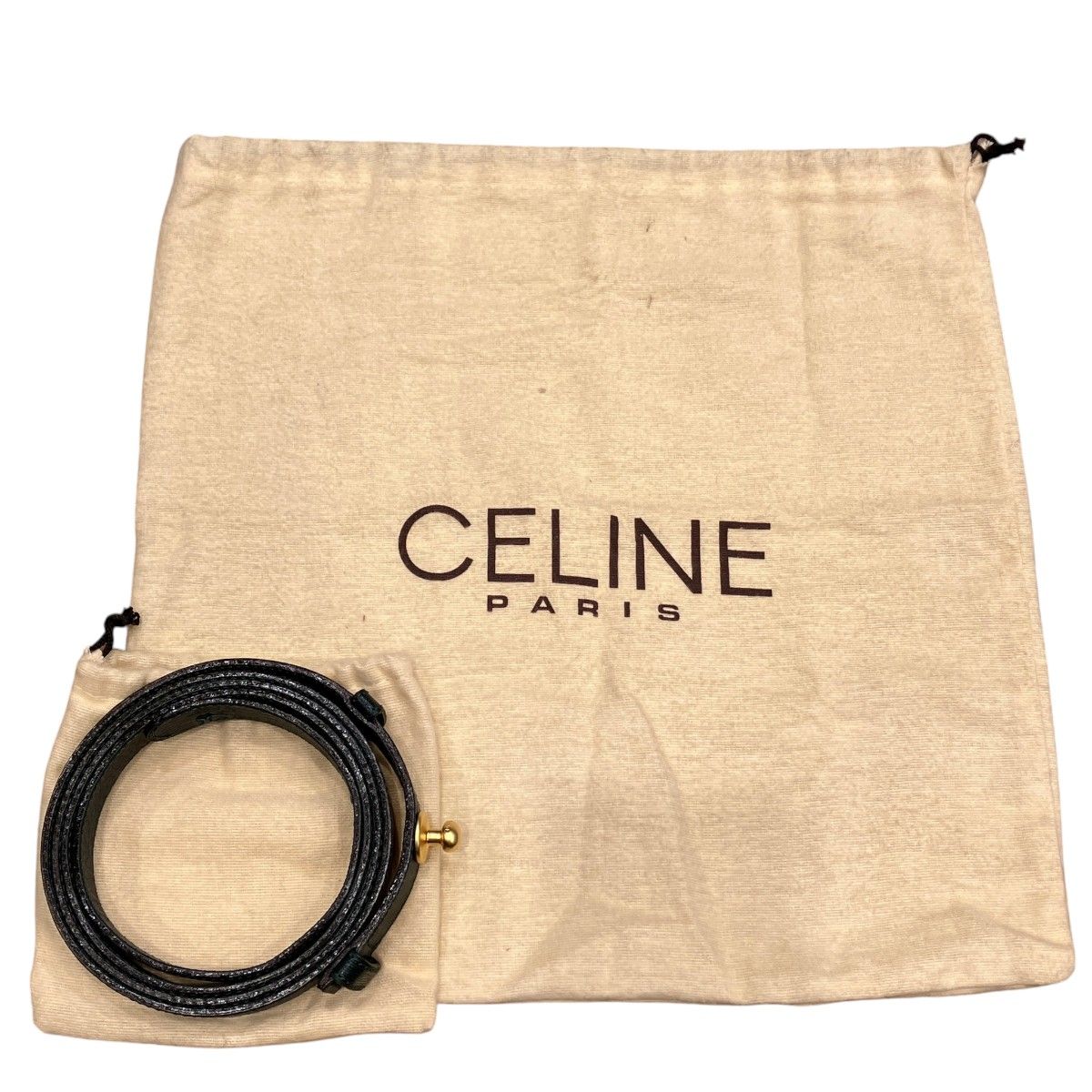 Celine 2-Way Bag Triomphe Handbag Leather — view 5