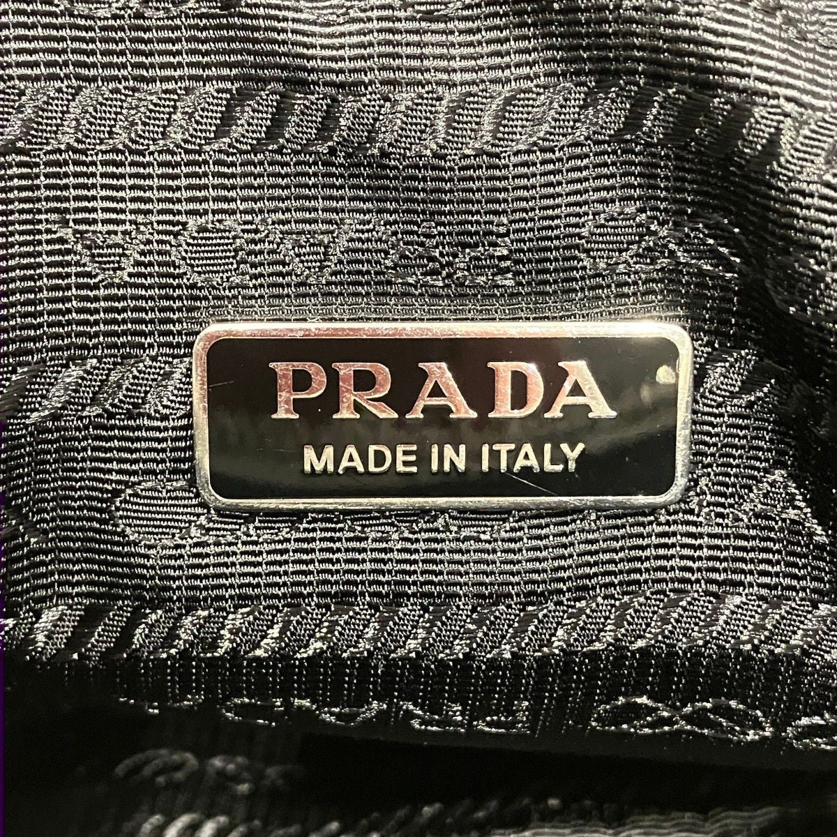 Prada Terry Handbag Nylon Fleece — view 4