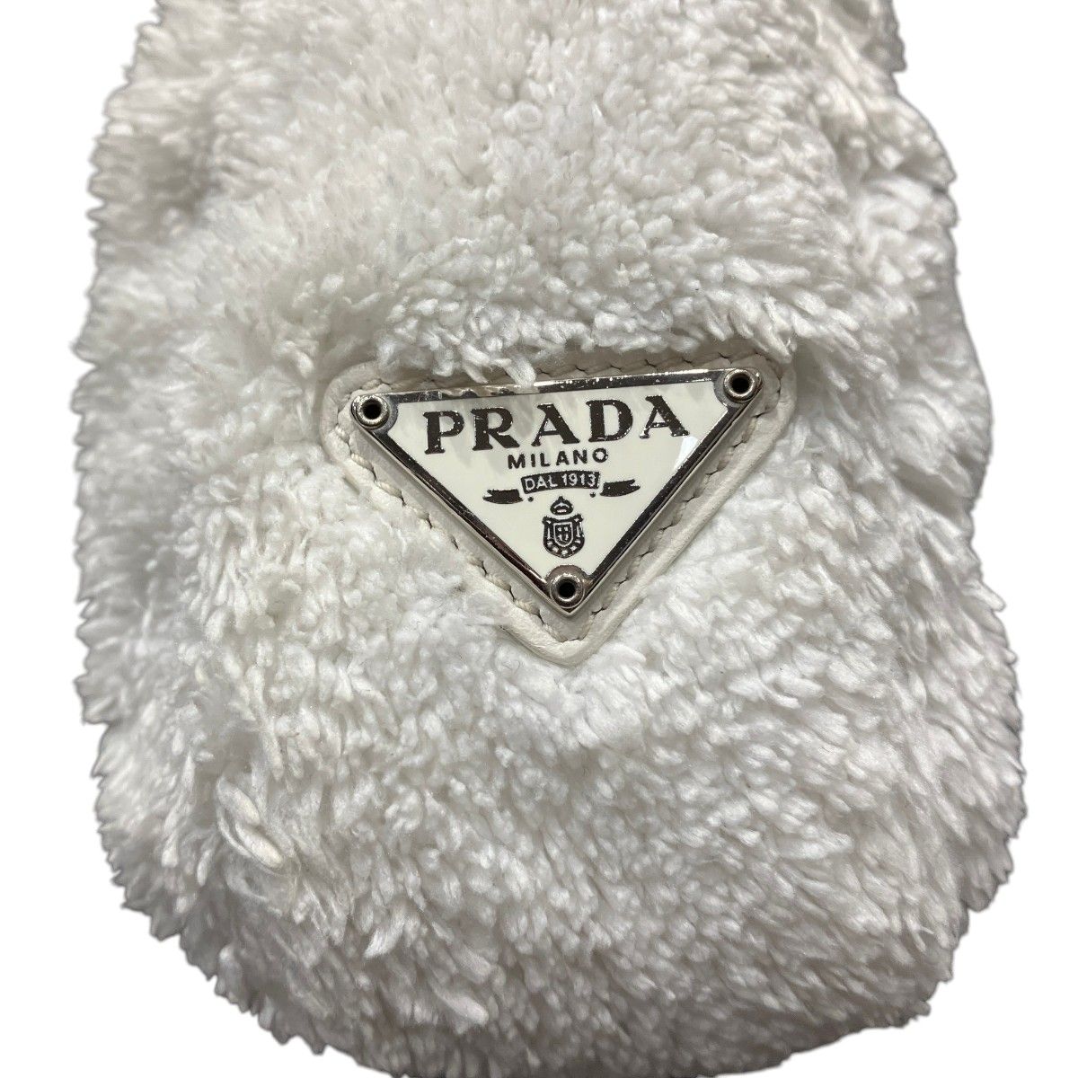 Prada Terry Handbag Nylon Fleece — view 7