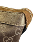 Gucci Abbey Handbag Leather GG Canvas — view 7