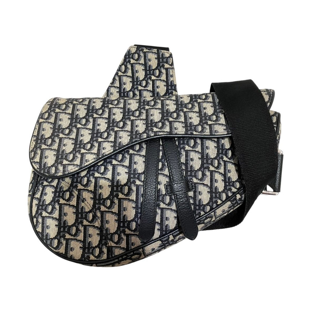 Dior Saddle Oblique Belt Bag Jacquard