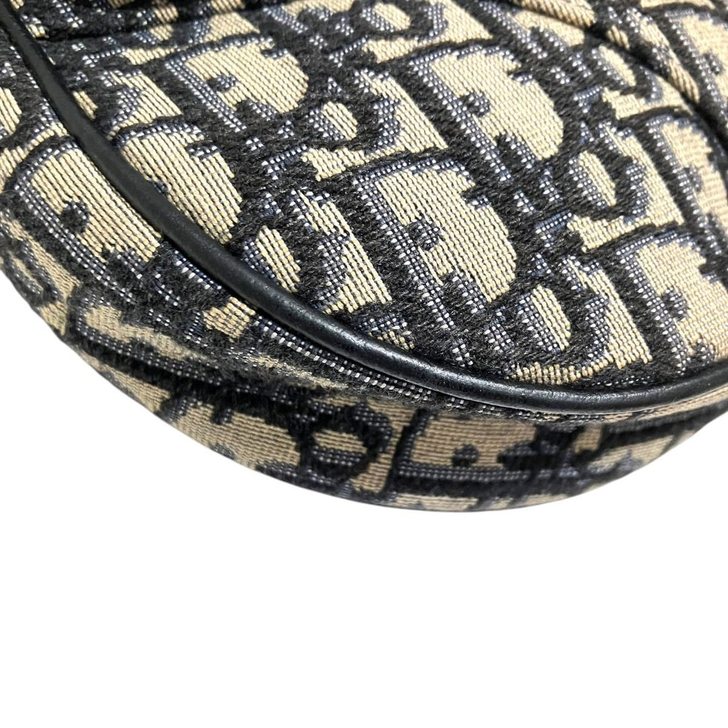 Dior Saddle Oblique Belt Bag Jacquard — view 6