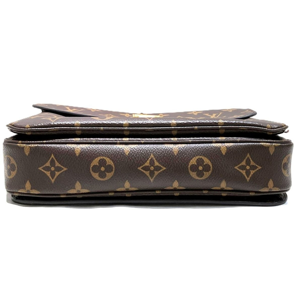 Louis Vuitton Pochette Metis MM Monogram Handbag Canvas — view 3