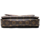 Louis Vuitton Pochette Metis MM Monogram Handbag Canvas — view 3