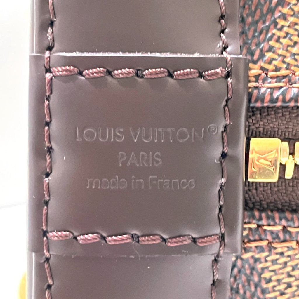 Louis Vuitton Alma PM Damier Ebene Handbag Canvas — view 4