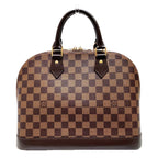Louis Vuitton Alma PM Damier Ebene Handbag Canvas — view 2