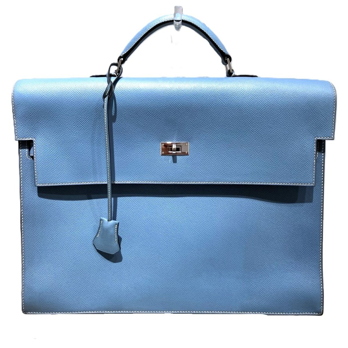 Hermes Kelly Depeches 38 Business Bag Veau Epsom