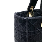 Dior Cristian D-lite Handbag Cotton Canvas — view 7