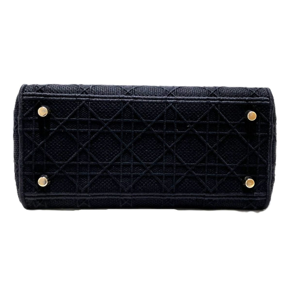 Dior Cristian D-lite Handbag Cotton Canvas — view 3