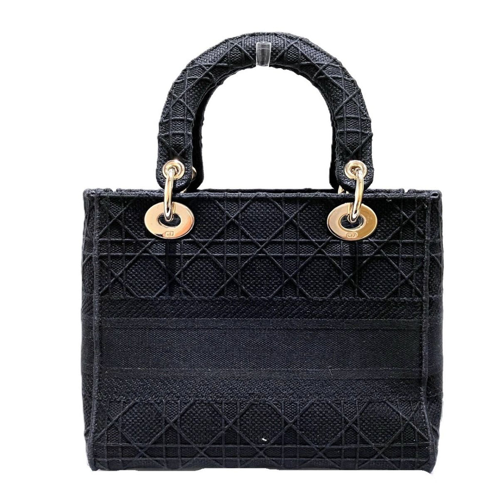Dior Cristian D-lite Handbag Cotton Canvas — view 2