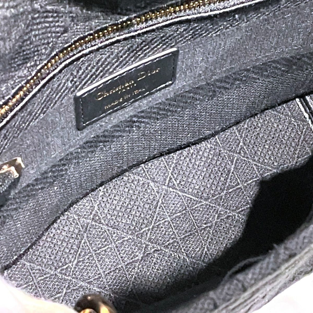 Dior Cristian D-lite Handbag Cotton Canvas — view 5