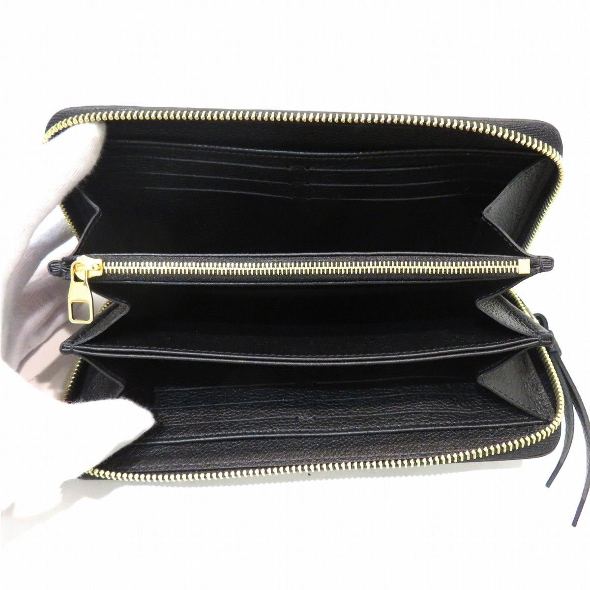 Louis Vuitton Zippy Wallet Monogram Empreinte Leather — view 3