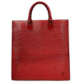 Louis Vuitton Sac Plat Epi Handbag Leather