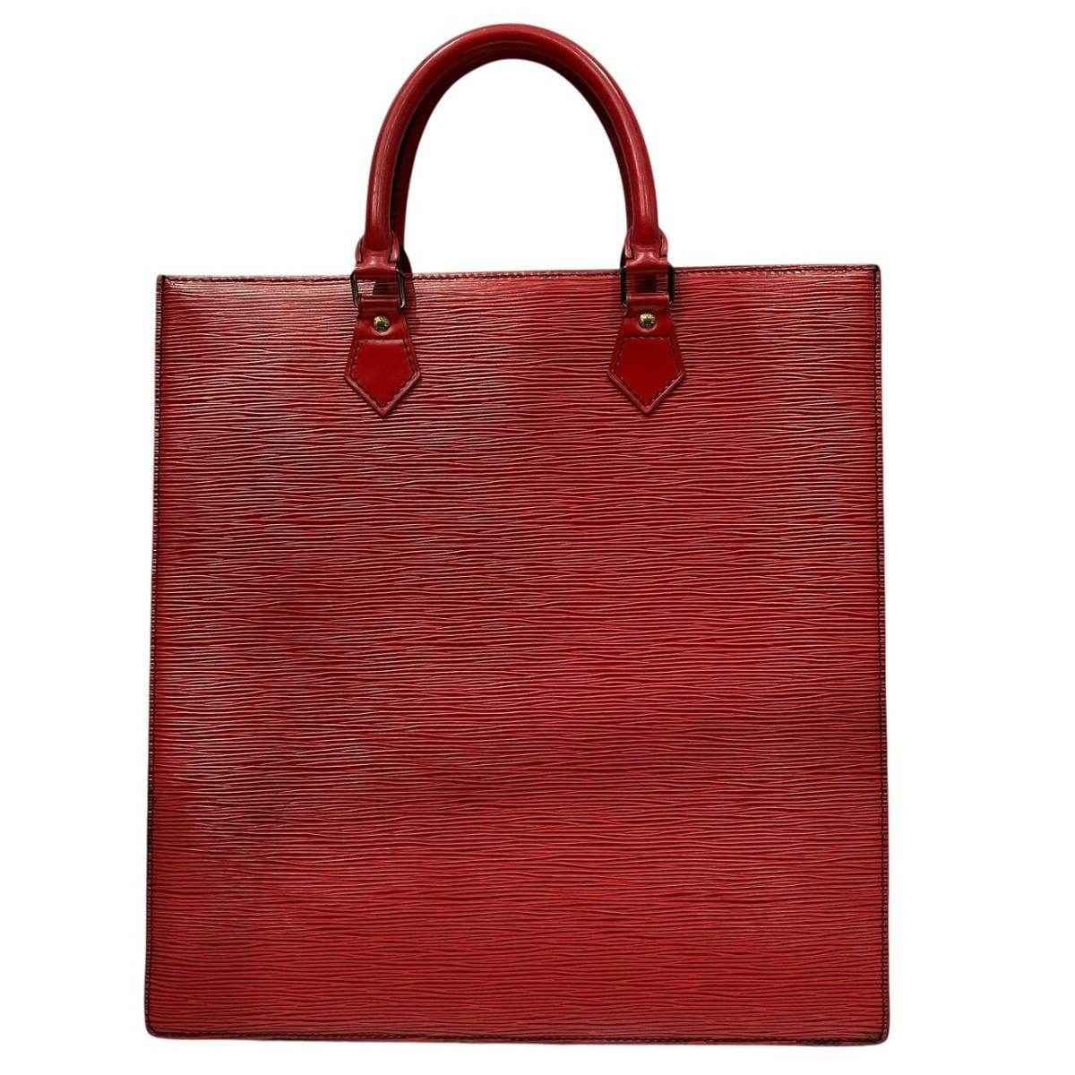 Louis Vuitton Sac Plat Epi Handbag Leather — view 2