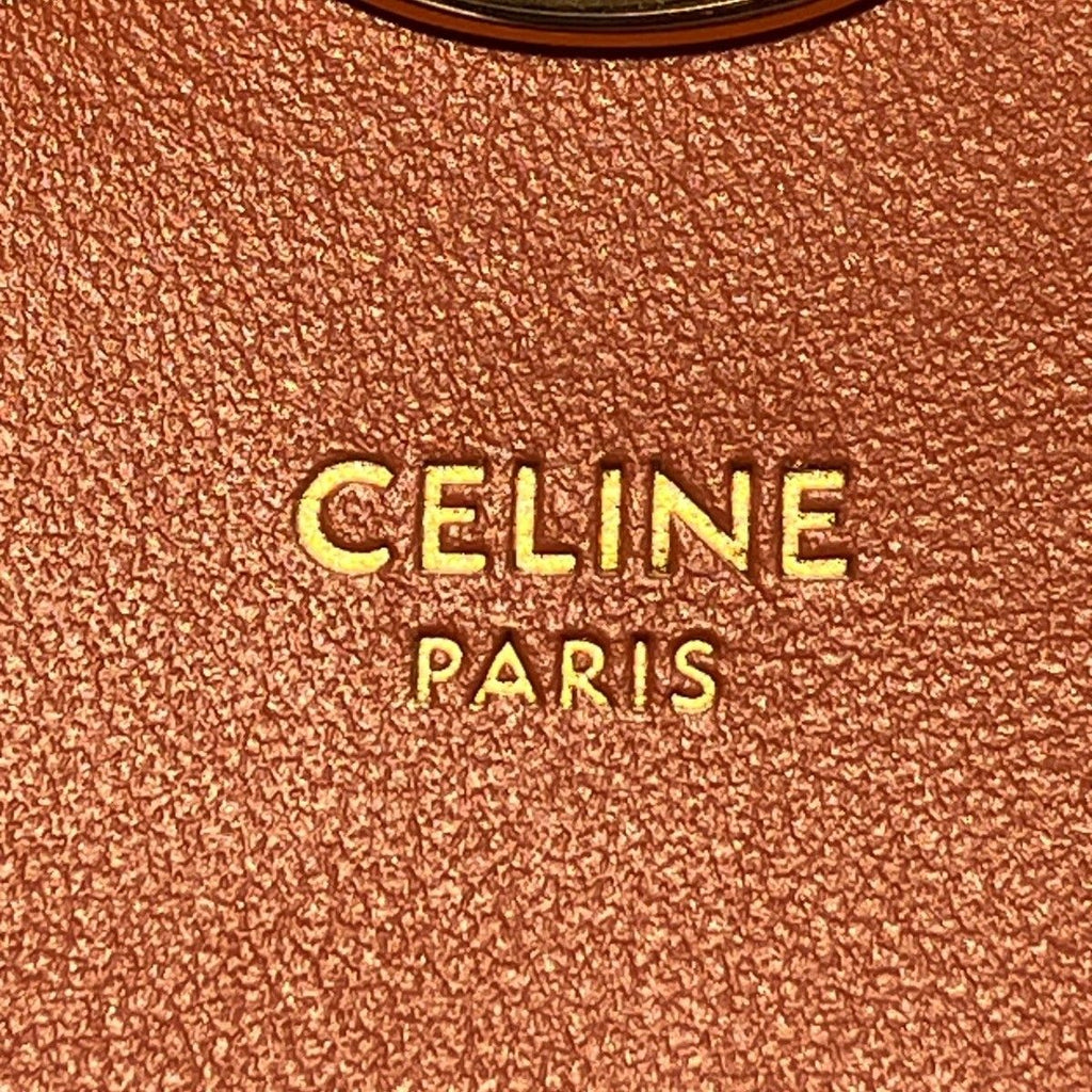 Celine Mini Claude Shoulder Bag Leather — view 4