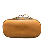 Celine Drawstring Macadam Shoulder Bag Leather — view 3