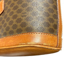 Celine Drawstring Macadam Shoulder Bag Leather — view 6
