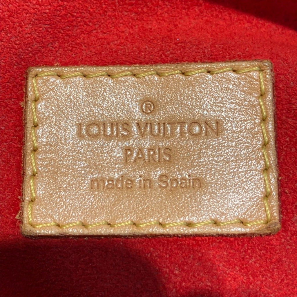 Louis Vuitton Pallas MM Monogram Handbag Canvas — view 4