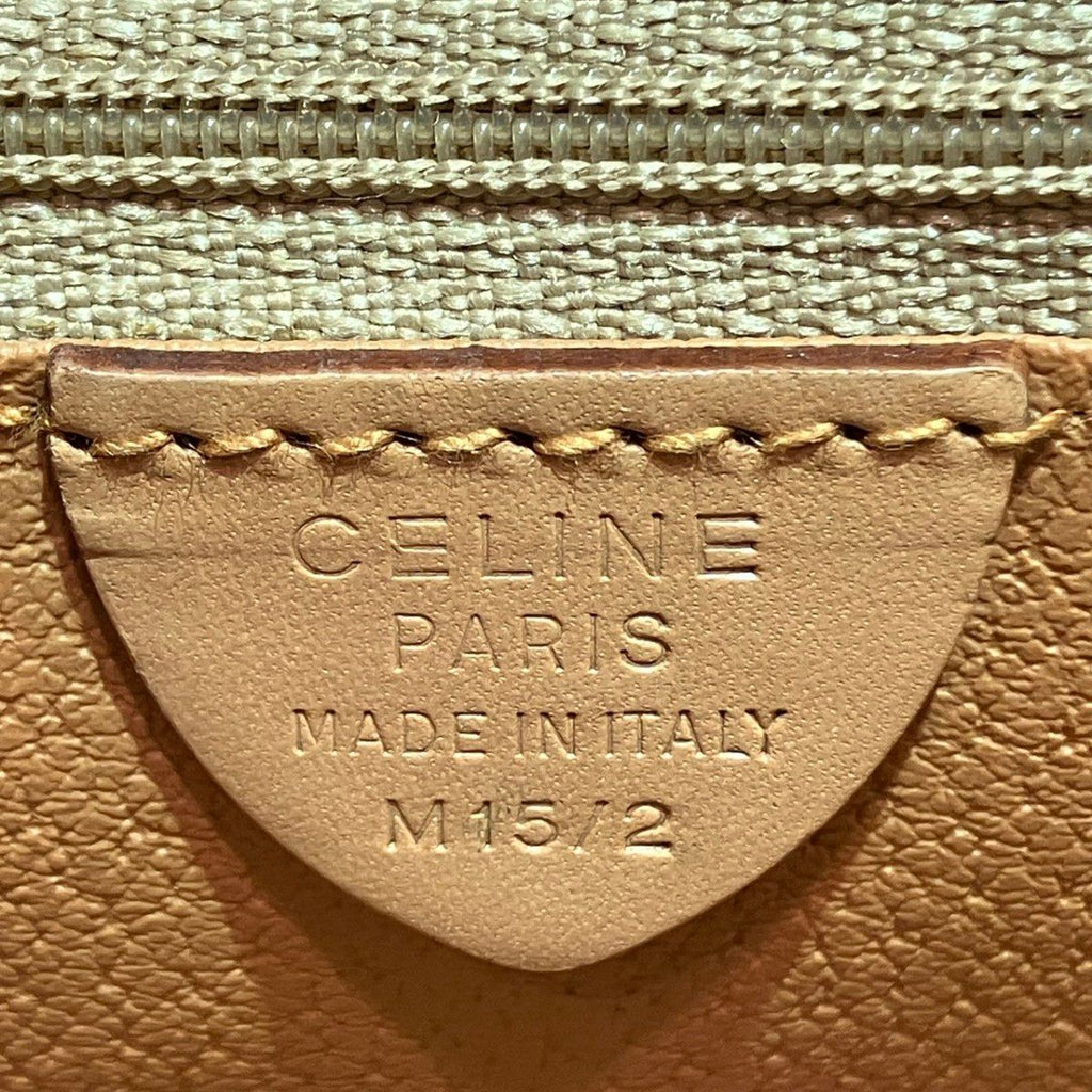 Celine Macadam Handbag Brown — view 4