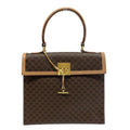 Celine Macadam Handbag Brown