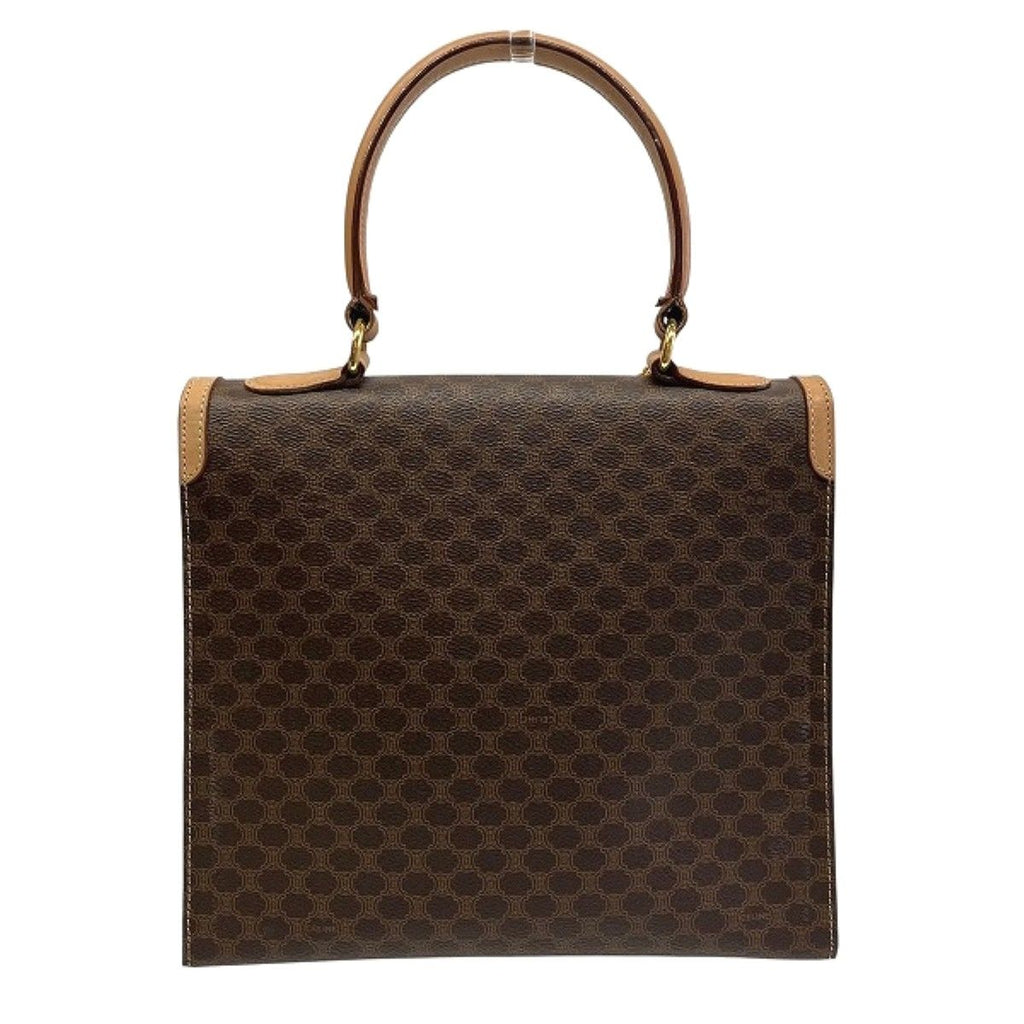 Celine Macadam Handbag Brown — view 2