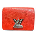Louis Vuitton Portefeuille Twisted Compact Epi Bifold Wallet Leather