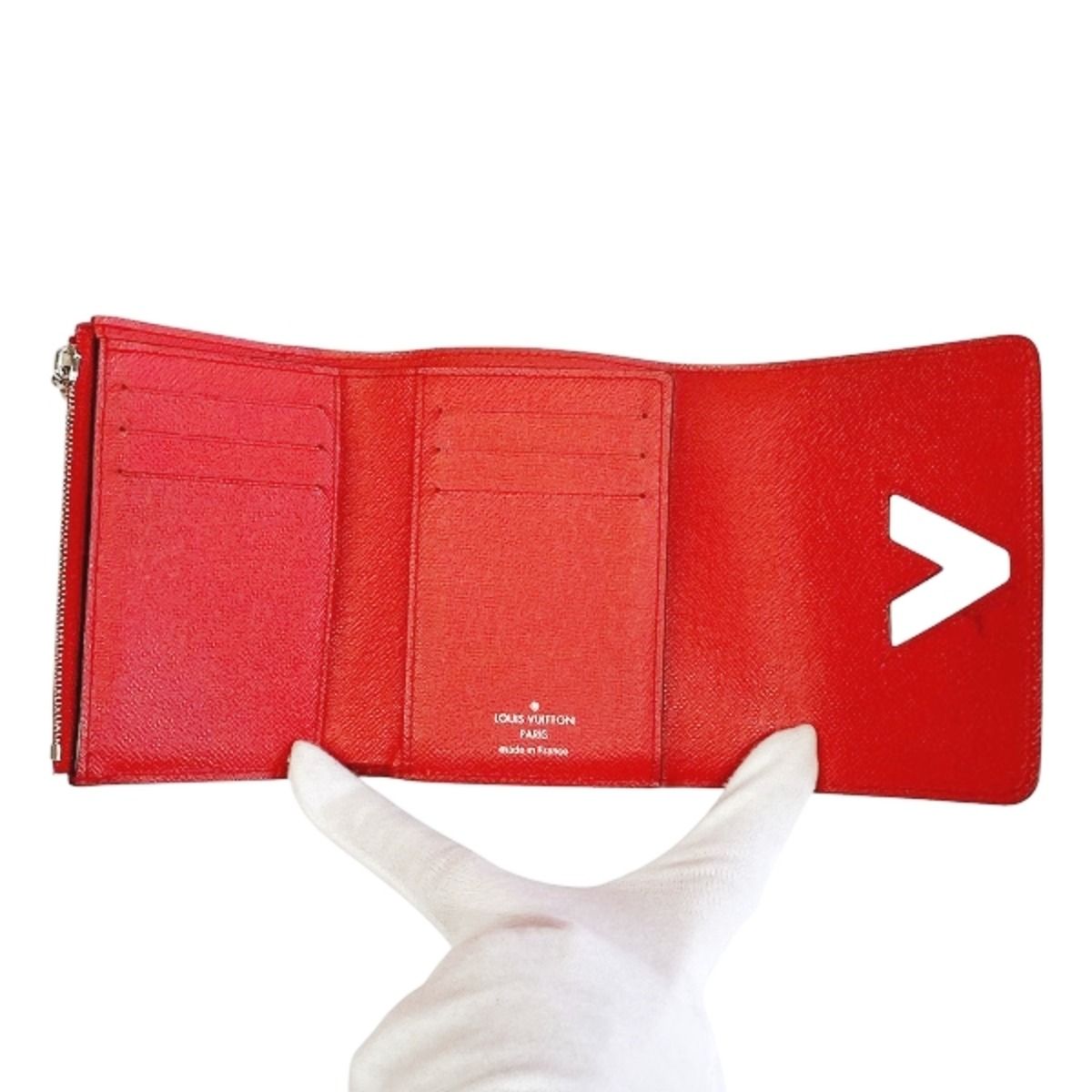 Louis Vuitton Portefeuille Twisted Compact Epi Bifold Wallet Leather — view 3