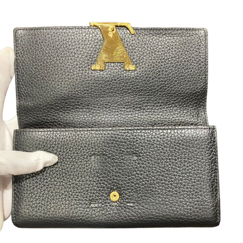 Louis Vuitton Portefeuille Capucines Taurillon Wallet Leather — view 3