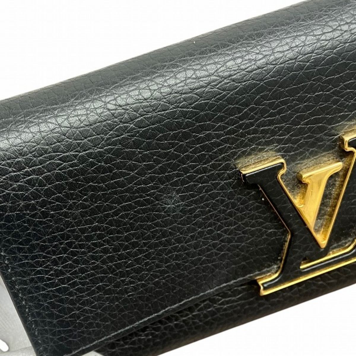 Louis Vuitton Portefeuille Capucines Taurillon Wallet Leather — view 6