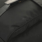 Prada Shopping Tote Black Nylon Patent — view 6