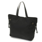 Prada Shopping Tote Black Nylon Patent — view 2