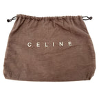 Celine Belt Bag Macadam Canvas Brown Silver — view 7