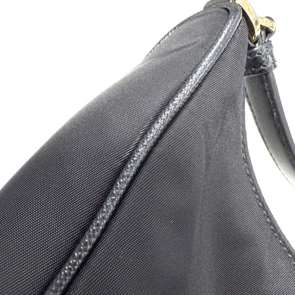 Prada Re Edition 2005 Re-Nylon Mini Bag Shoulder Nylon Black Gold — view 7