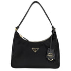 Prada Re Edition 2005 Re-Nylon Mini Bag Shoulder Nylon Black Gold