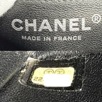 Chanel Shoulder Bag Mini Quilted Chain Turnlock Crossbody CC Logo Lambskin — view 5