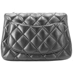 Chanel Shoulder Bag Mini Quilted Chain Turnlock Crossbody CC Logo Lambskin — view 2