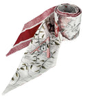 Dior Scarf Mitzah Silk White