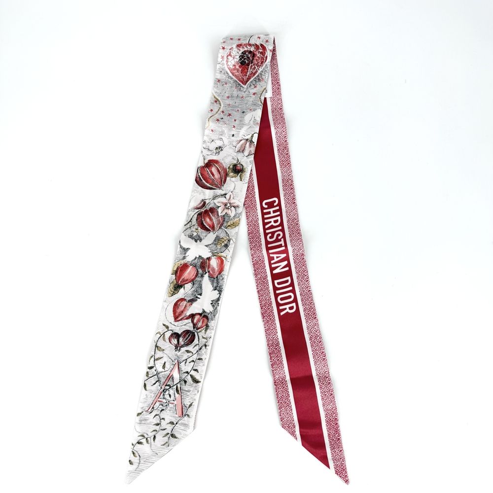 Dior Scarf Mitzah Silk White — view 2