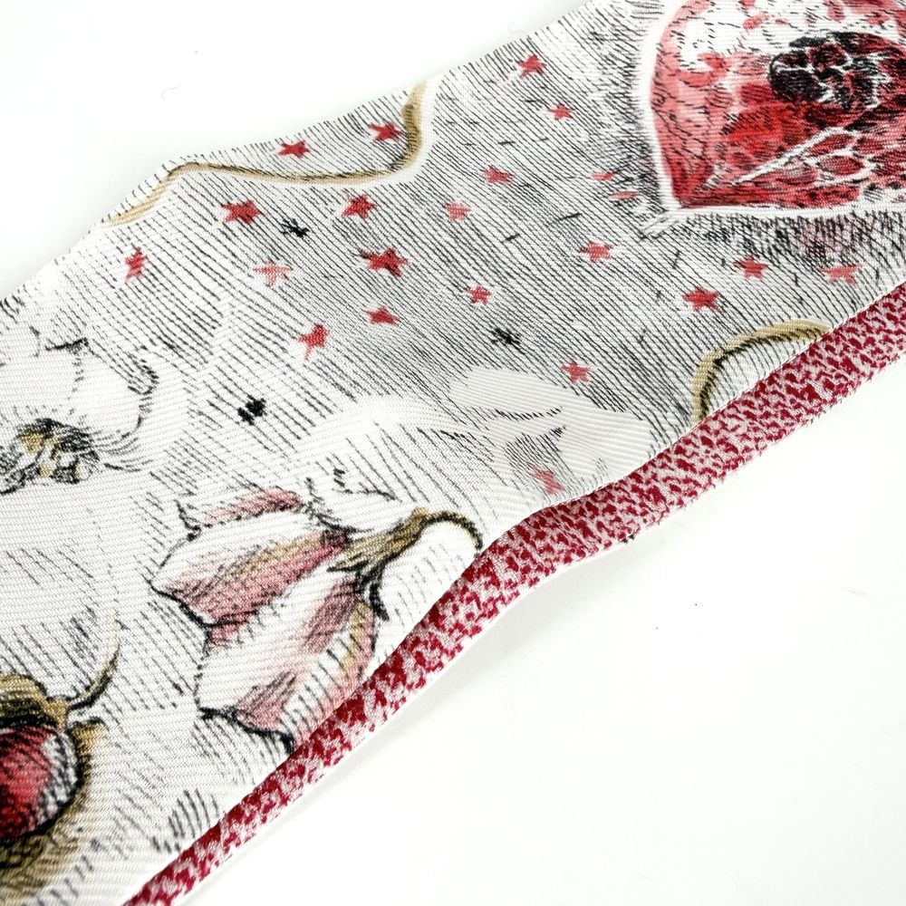 Dior Scarf Mitzah Silk White — view 5